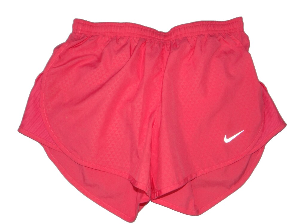 Nike Tempo Running Shorts XS Coral Polyester Spandex